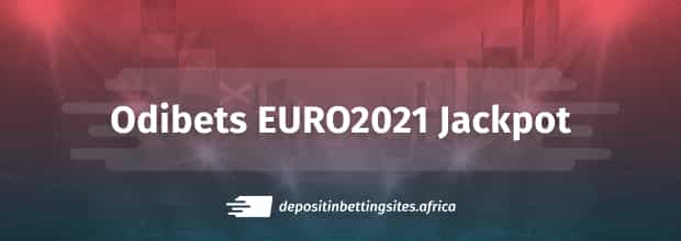 Odibets Euro 2021 jackpot bonus