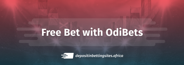 Free Bet with OdiBets banner