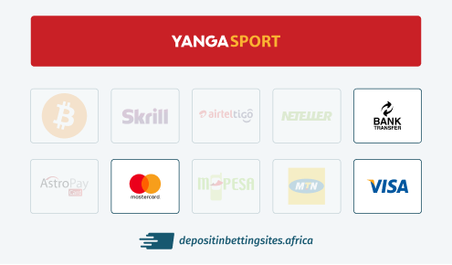 Yangasport deposit methods
