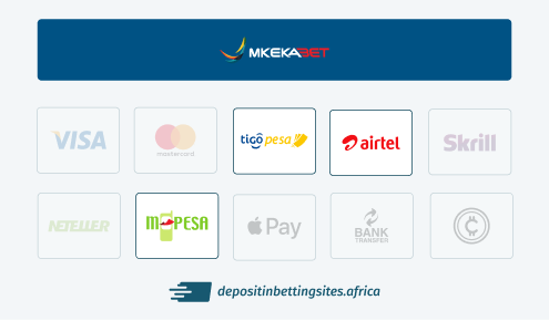 Mkekabet payment methods