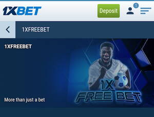 1XBet Free Bet