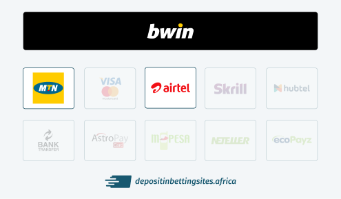 Bwin Zambia payment methods MTN and Airtel