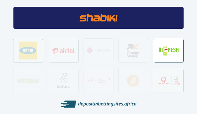 Shabiki Payment methods